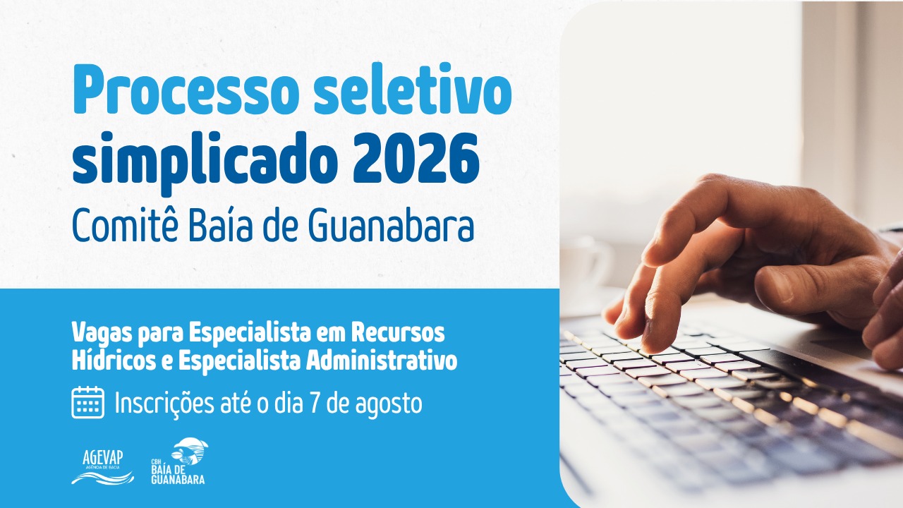 Processo seletivo simplificado 2026 – Comitê Baía de Guanabara